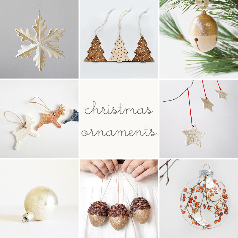 christmas ornaments // etsy finds by anastasia marie