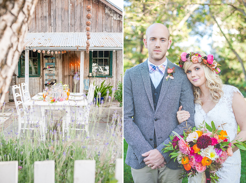 spring florals styled shoot