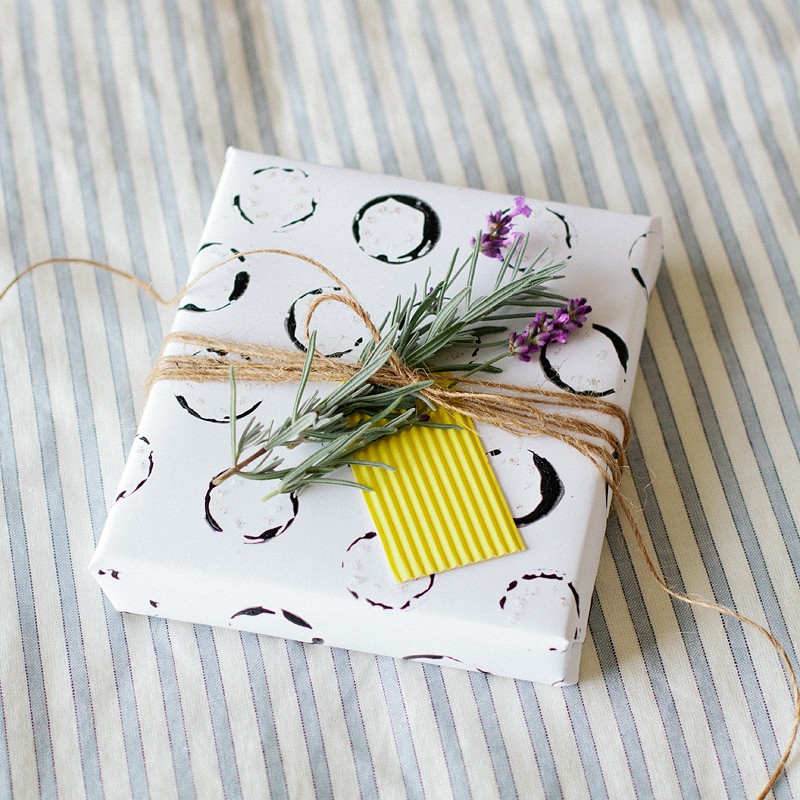 touch of rosemary gift wrap // anastasia marie