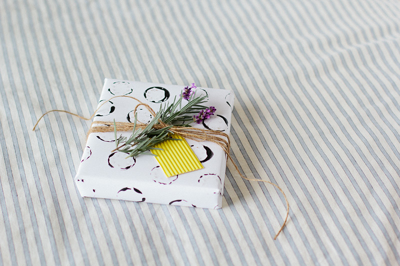 touch of rosemary gift wrap // anastasia marie